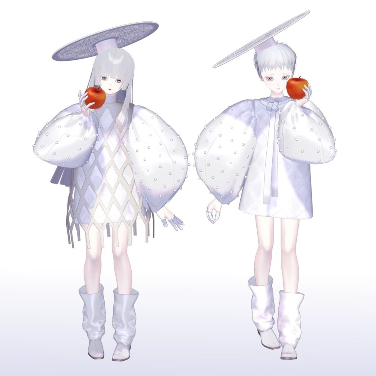 【Pochi-ポチ対応】PieDress【VRC想定衣装】