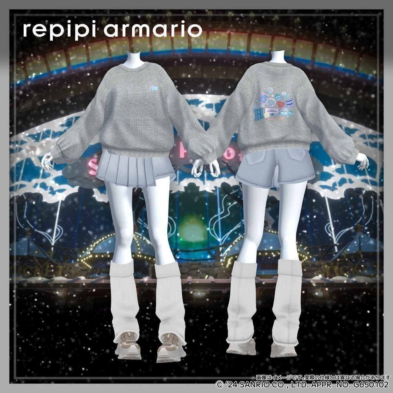 [MakeAvatar]【第4弾】ハンギョドン×repipi armario　女性素体対応