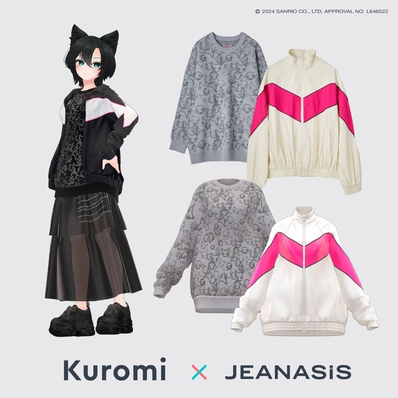 JEANASIS×クロミコラボ