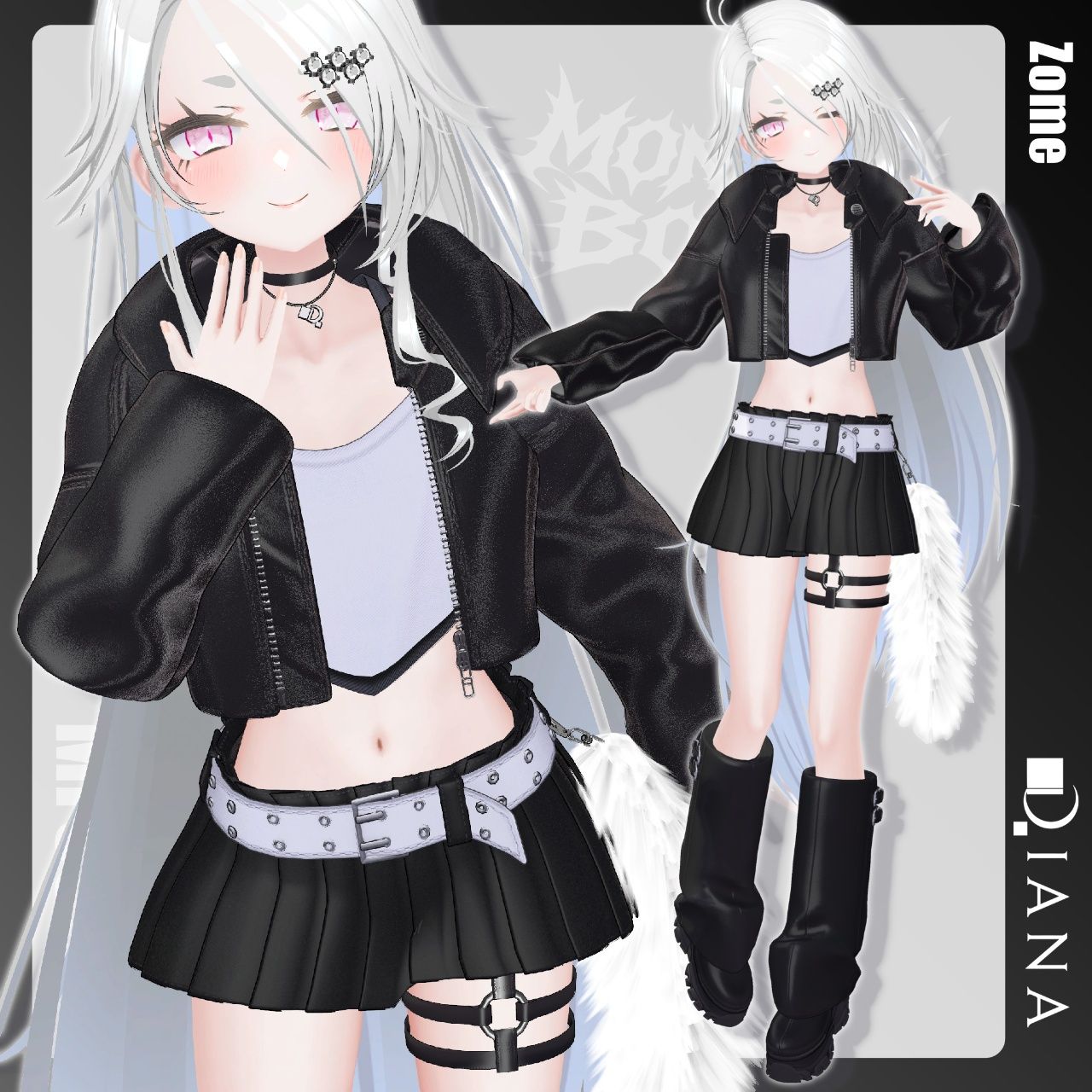 ゾメちゃん Avzomend】モンスターブーツ-MONSTER BOOTS【Vketコラボ