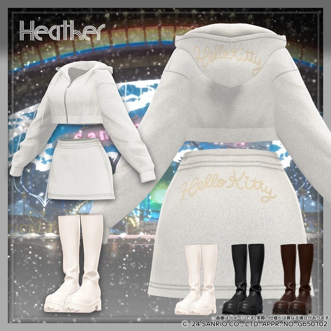 【第4弾】ハローキティ×Heather
