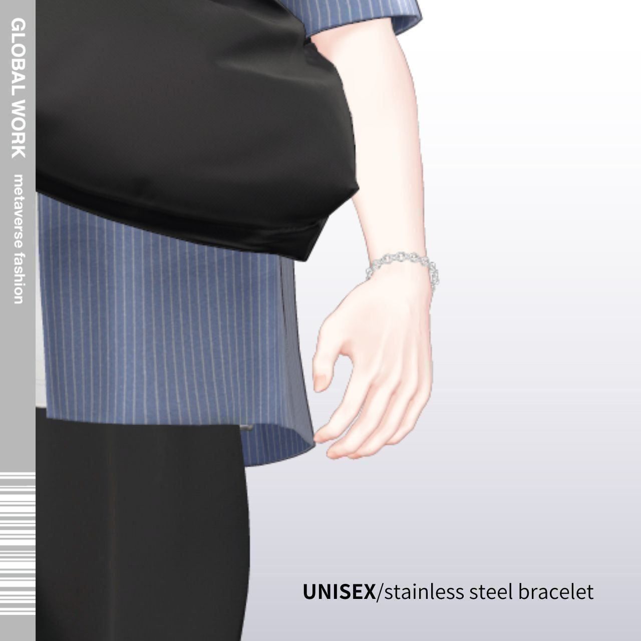 GLOBAL WORK「UNISEX/ステンレスブレスレット」
