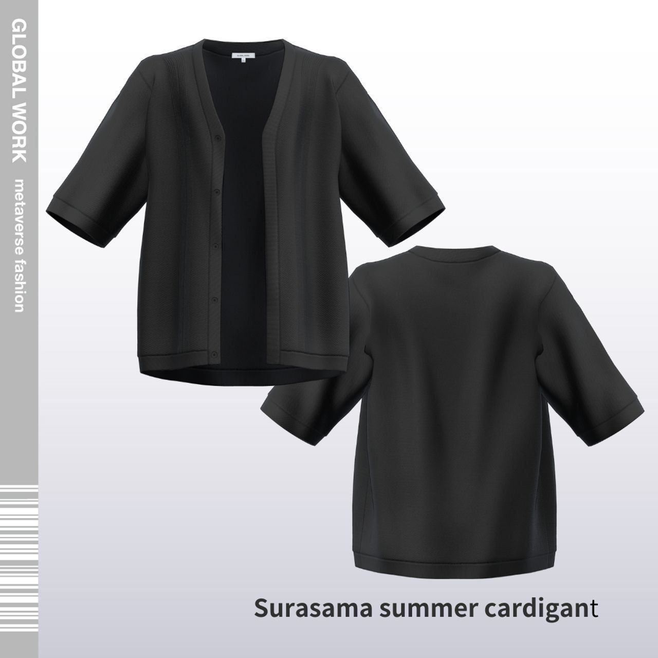 GLOBAL WORK「サラサラサマーカーディガン」