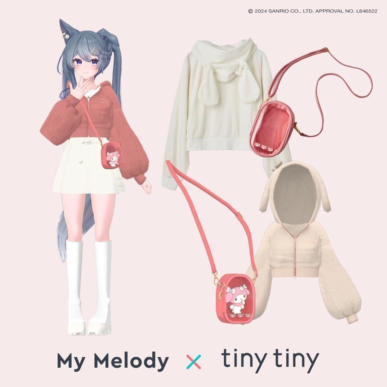 tiny tiny×マイメロディコラボ