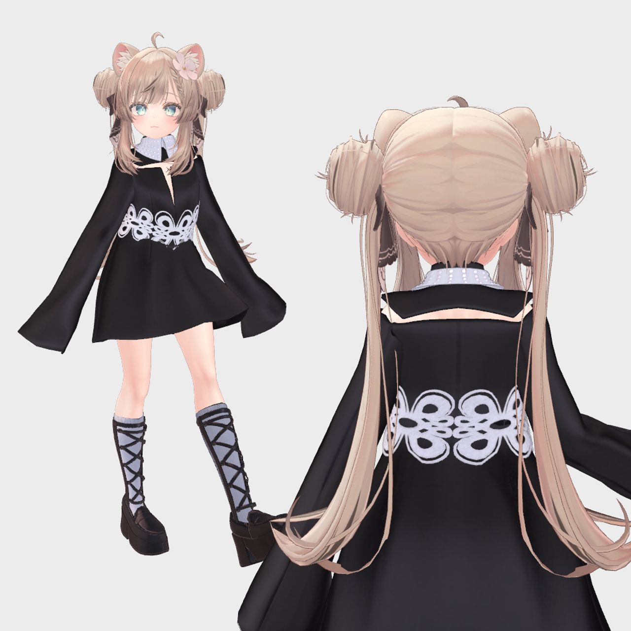 【マヌカ-Manuka 対応】PochiDress【VRC想定衣装】