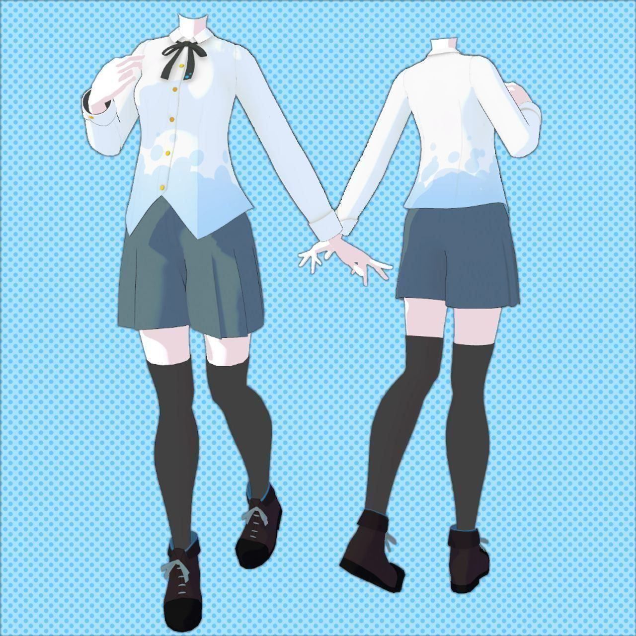 [MakeAvatar] うたかたコーデ-女性素体対応