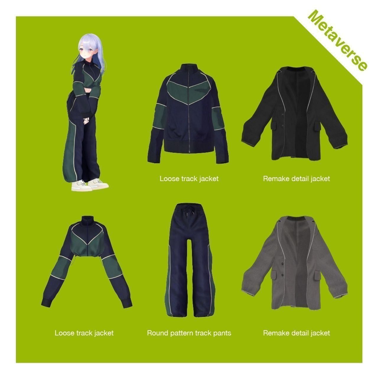 Anui 「Gender Free co-ord」